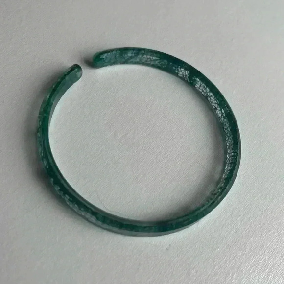 Set of Turquoise and Glitter Bracelets - Picture 3 of 5